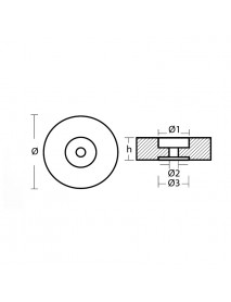 Tecnoseal Kıç Ayna Tutyası 125x38mm
