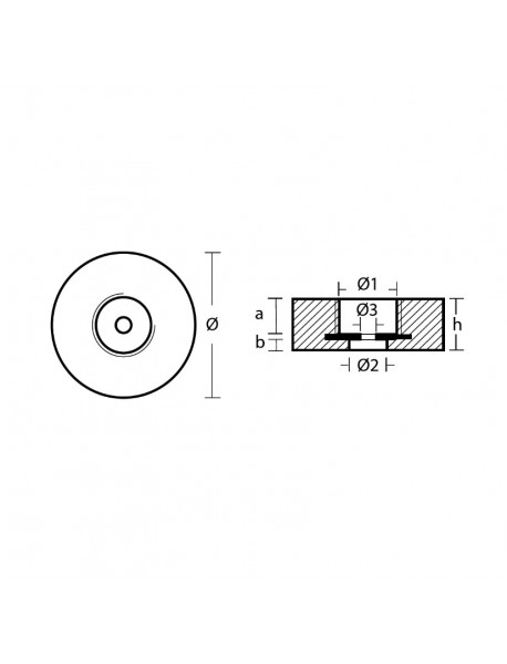 Tecnoseal Kıç Ayna Tutyası 135x47mm