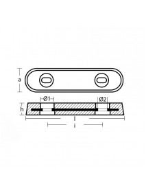 Tecnoseal Vetus Tip Gövde Tutya 290x55x30mm