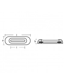Tecnoseal Kıç Ayna Tutyası Faırlıne 200x65x32mm