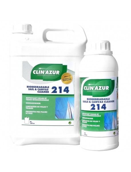 Clin Azur 214 Yelken ve Branda Temizleyici 5lt.