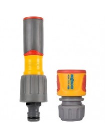 Hozelock 100226H 3 Ayarlı Sprey Başlıklı Hortum Ucu Tabancası+Stoplu Hortum Bağlantısı 1/2"