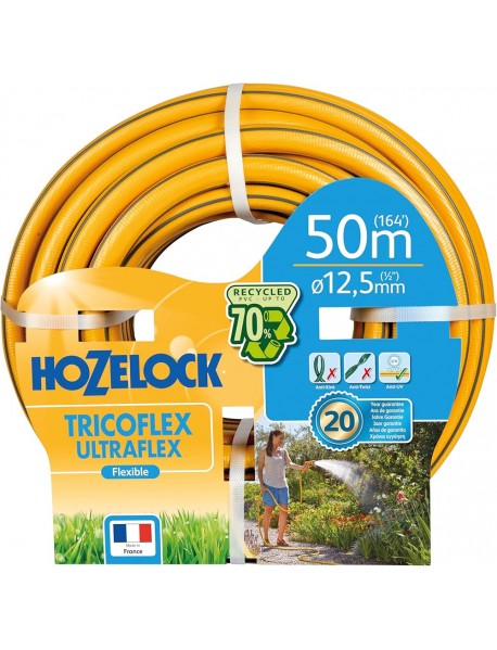 Hozelock 117009 50m 1/2" TRICOFLEX ULTRAFLEX Hortum