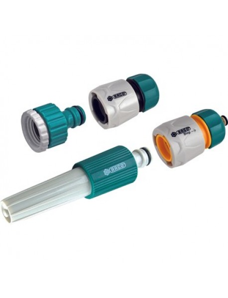 Raco 55383 Ayarlı Sprey Başlıklı, Bağlantı Adaptörlü Hortum Ucu Tabanca Seti 1/2"