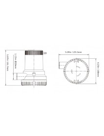 Seaflo Sintine Pompası 2000 Gph. 24v