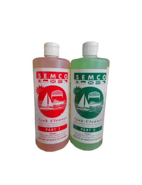 Semco Tik Bakım Seti (Temizleyici+Parlatıcı) 2x0,95lt.