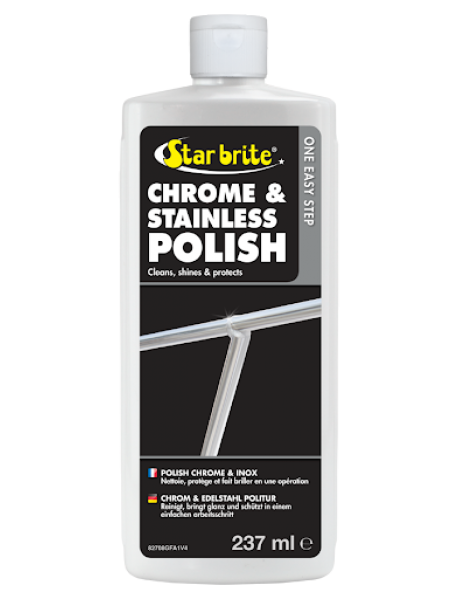 Star Brite Krom, Paslanmaz Cilası 237ml.