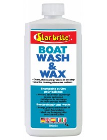 Star Brite Tekne Temizlik Deterjanı Ve Wax 500ml.