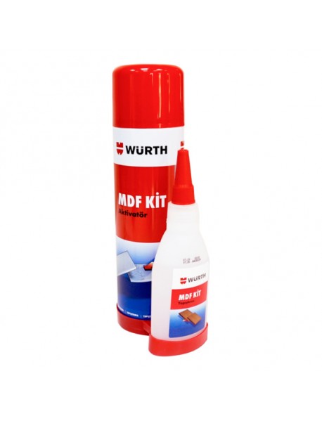 Würth Mdf Kit Aktivatör Hızlı Yapıştırıcı Şeffaf 500ml.